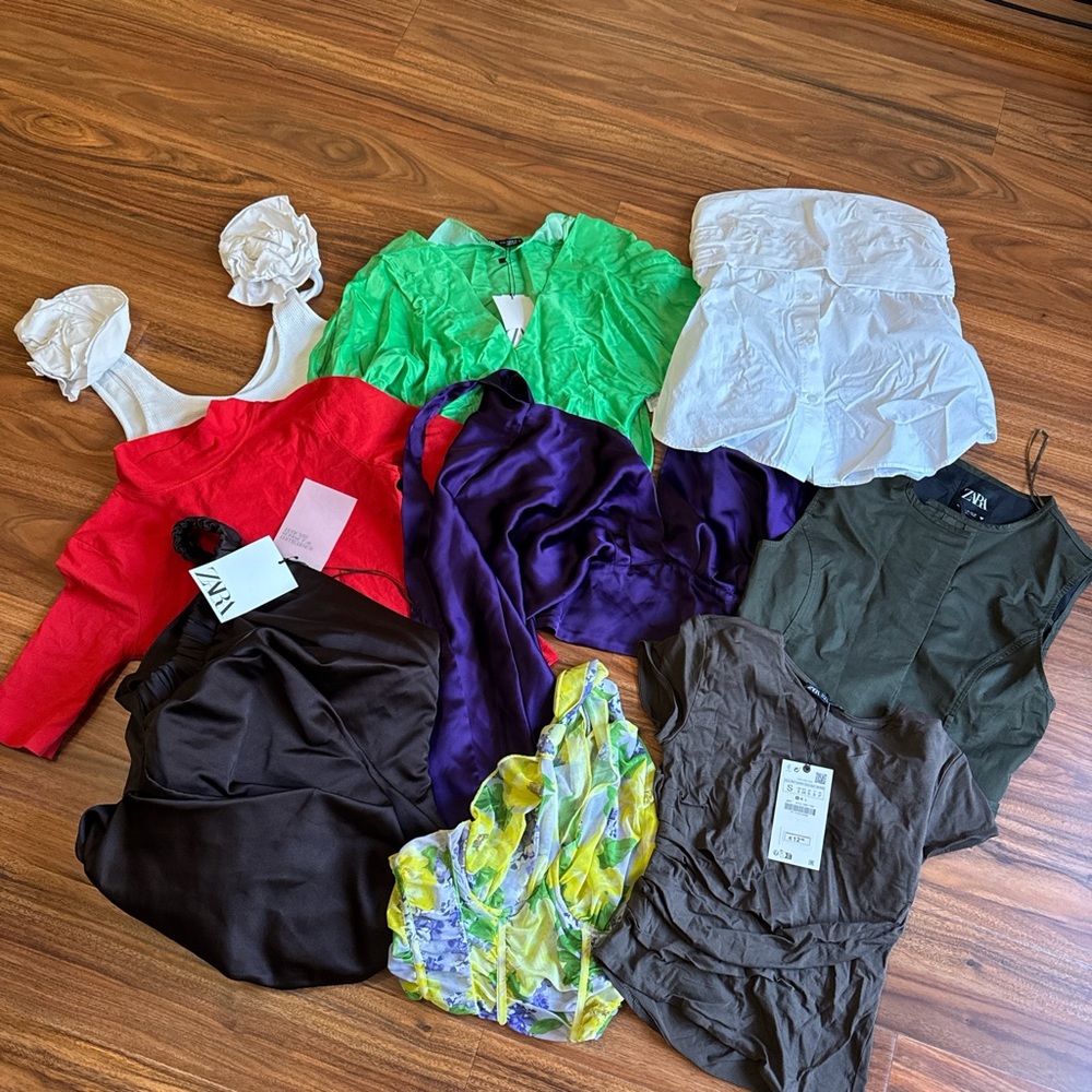 ZARA xs/s tops.